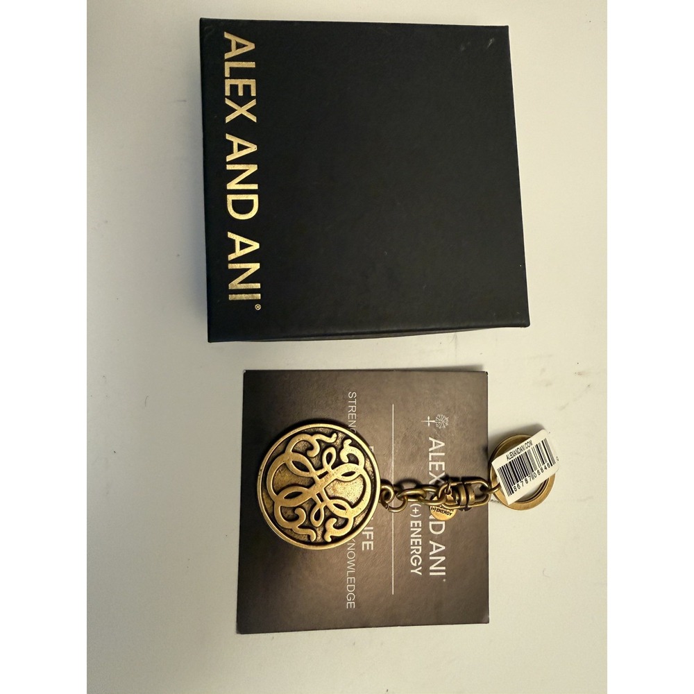 Alex & Ani Path of Life Keychain NWT